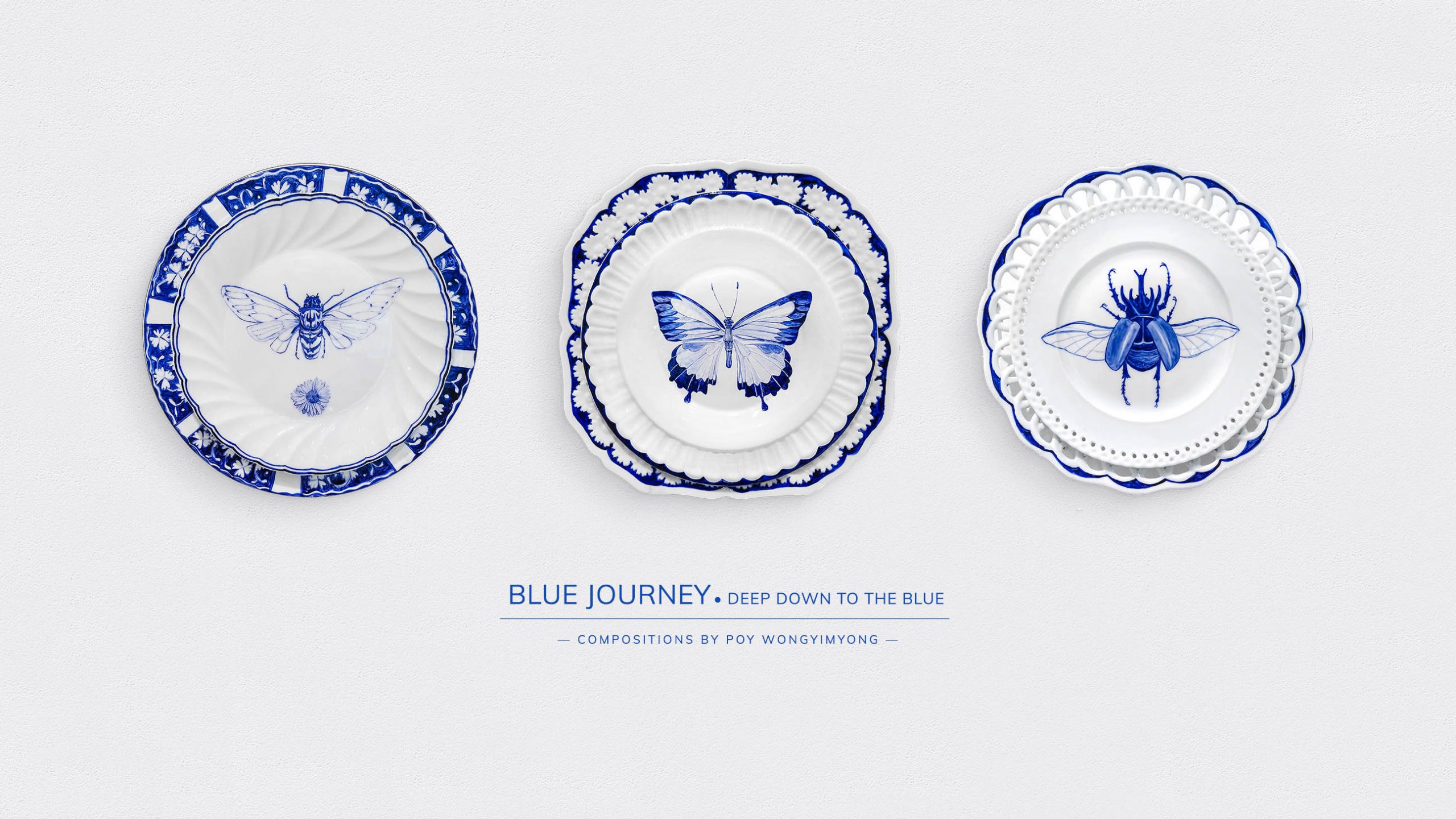 Artworks Blue Journey Art exhibition by Poy Wongyimyong Banner scaled