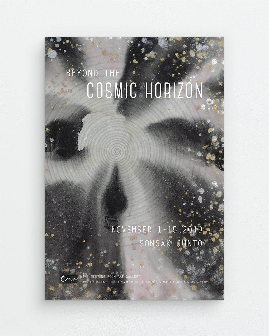 Archive Beyond the Cosmic Horizon Solo exhibition by Somsak Junto